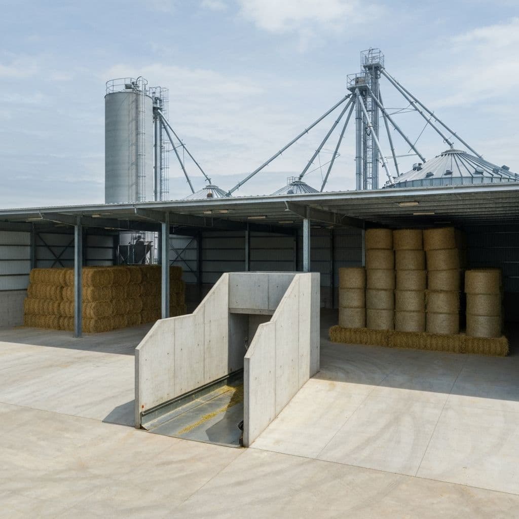 Lagerhallen & Fahrsilos